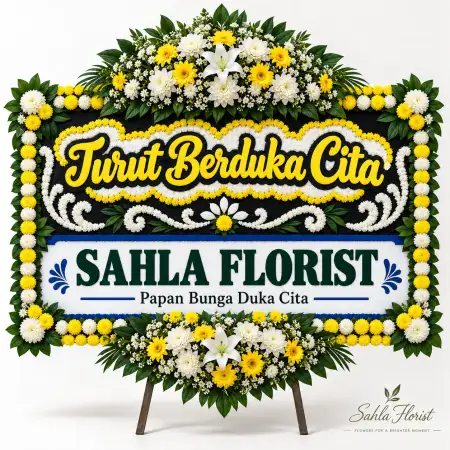 Papan Bunga Duka Intercontinental Pondok Indah