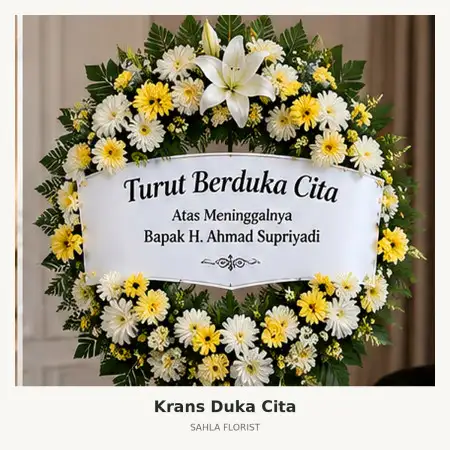 Krans Bunga Duka Intercontinental Pondok Indah